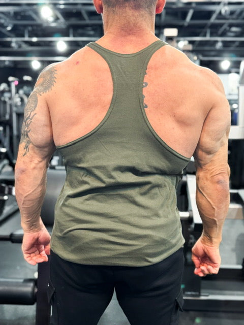 Powerhouse Gym Las Vegas Arch Logo Stringer Tank