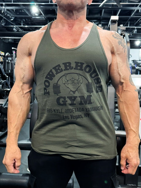 Powerhouse Gym Las Vegas Arch Logo Stringer Tank