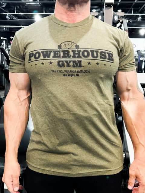 Powerhouse Gym Las Vegas Classic Logo Tee
